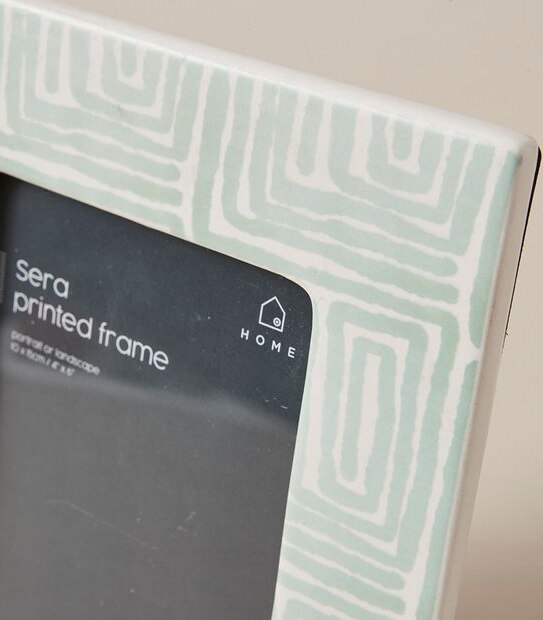 Sera Printed Frame - 4" x 6"