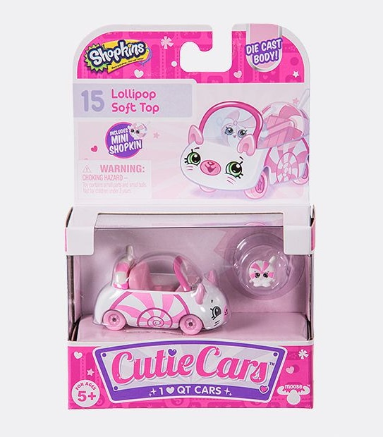 Shopkins Cutie Cars Single Pack Assorted