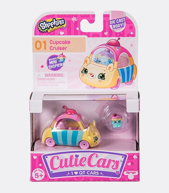 Shopkins Cutie Cars Single Pack Assorted