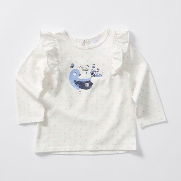 Baby Long Sleeve Frill Top | Target 
