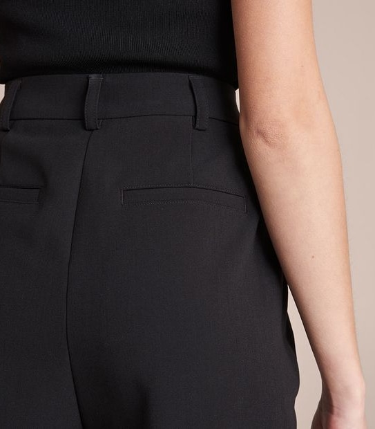 Preview High Waist Straight Leg Pants