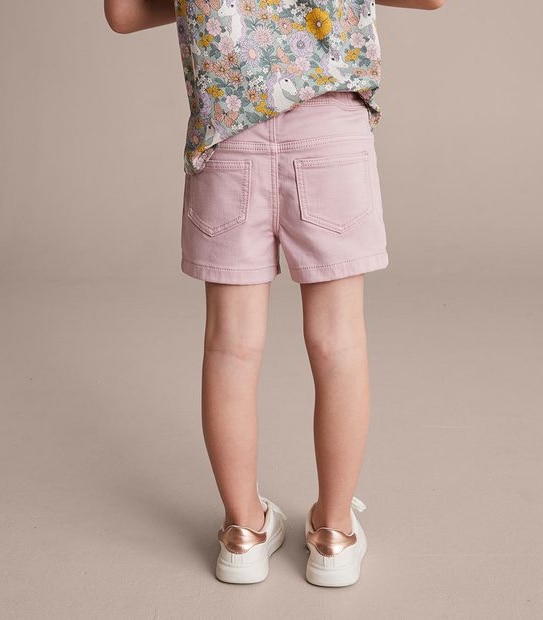 Wonder Denim Drawstring Shorts