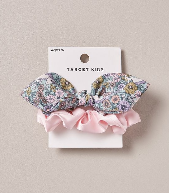 2 Pack Bow Scrunchies
