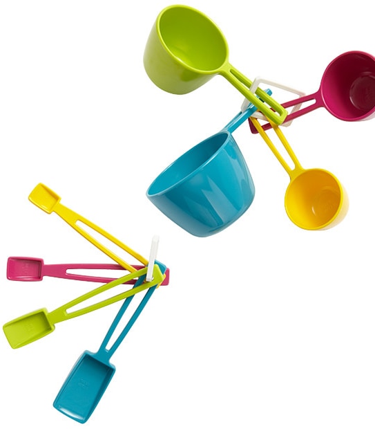 Zak 7 Piece Melamine Utensils Set - Multi-Coloured