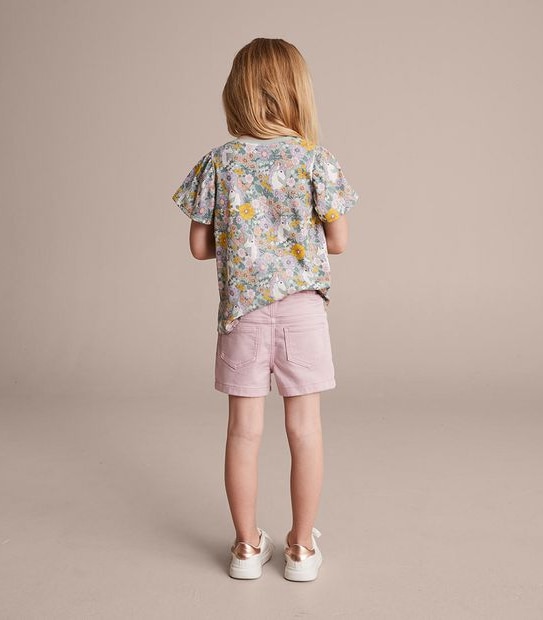 Wonder Denim Drawstring Shorts
