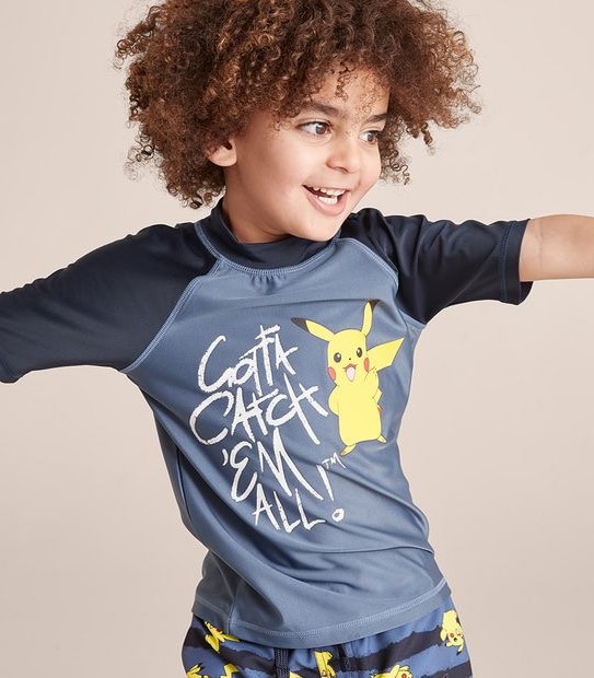 Pokemon Swim Rash Vest