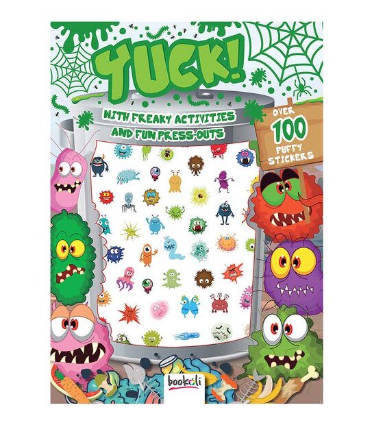 Puffy Sticker Window Yuk