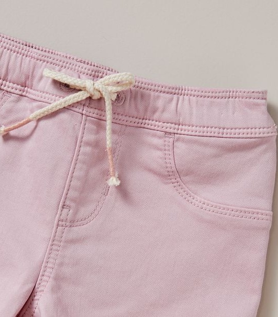 Wonder Denim Drawstring Shorts