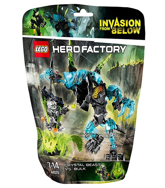LEGO&reg; Hero Factory CRYSTAL Beast vs. BULK 44026
