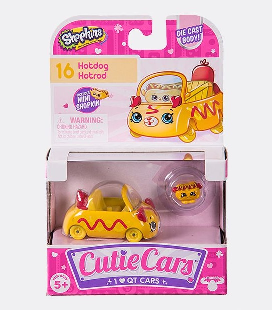 Shopkins Cutie Cars Single Pack Assorted