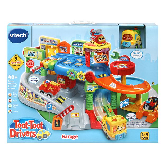 vtech toot toot drivers garage big w