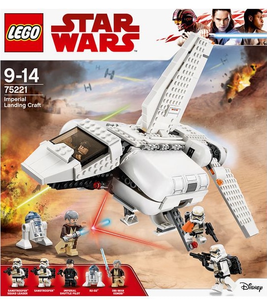LEGO&reg; Star Wars&trade; Imperial Landing Craft 75221