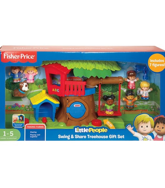 Fisher-Price Little People Swing & Share Treehouse