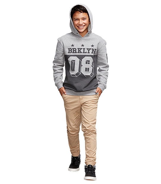 Boys' Stretch Chino Pants - Sand 2 of 5