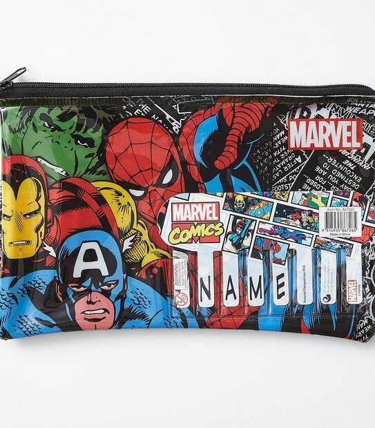Marvel Comics Pencil Case With Name