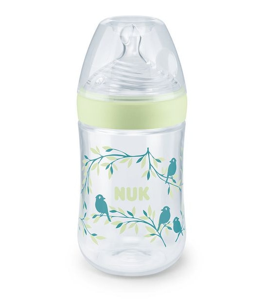 NUK Nature Sense 260ml Baby Bottle with Temperature Control - Assorted*