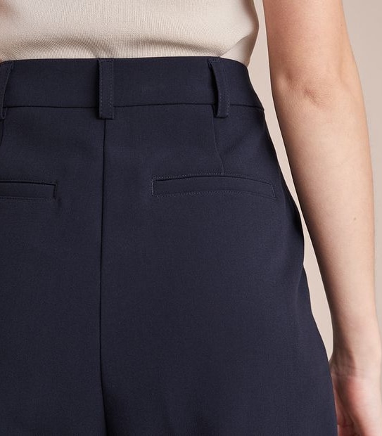 Preview High Waist Straight Leg Pants