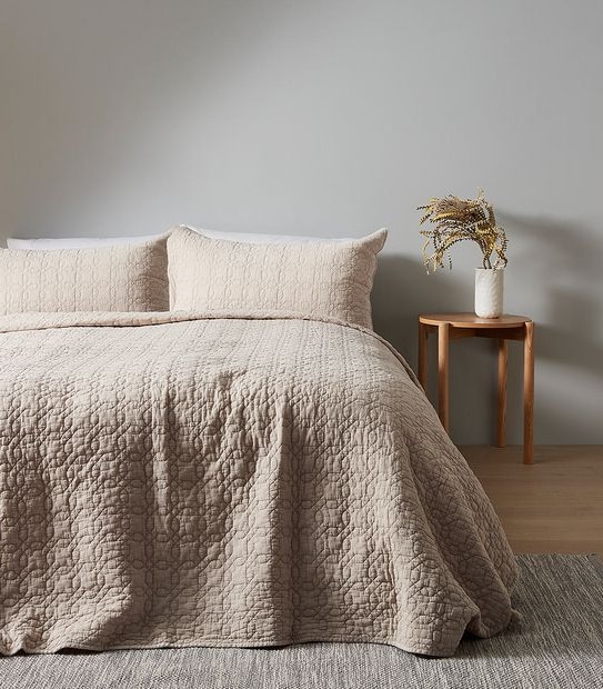 Stonewash Coverlet Set