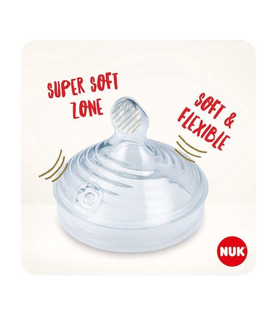 NUK Nature Sense 260ml Baby Bottle with Temperature Control - Assorted*
