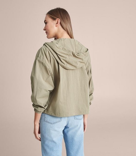 Lily Loves Cropped Hooded Anorak
