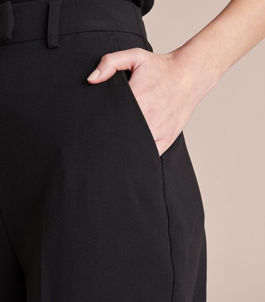 Preview High Waist Straight Leg Pants