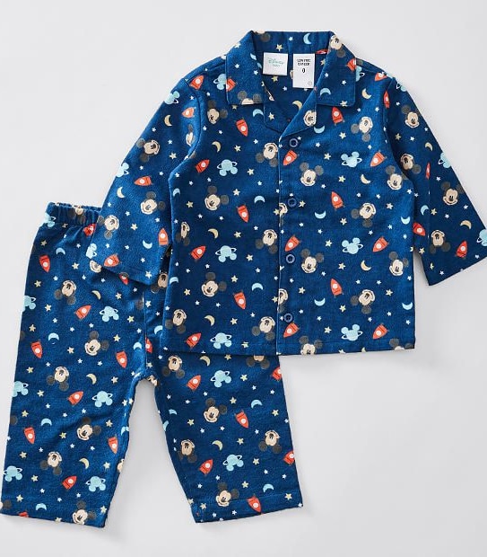 Disney Baby Mickey Mouse Flannelette Pyjama Set
