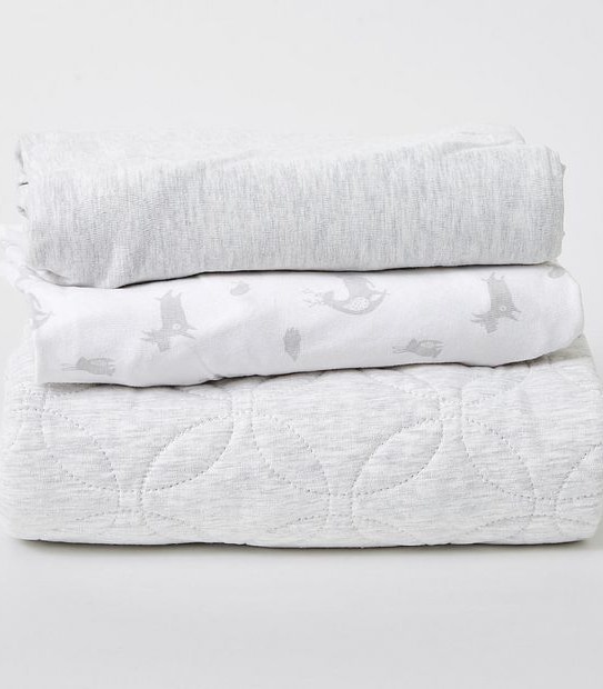 Baby Organic Cotton 3 Piece Comforter Set