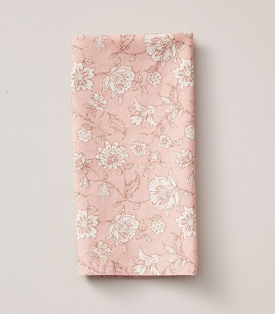 4 Pack Kiera Floral Napkins