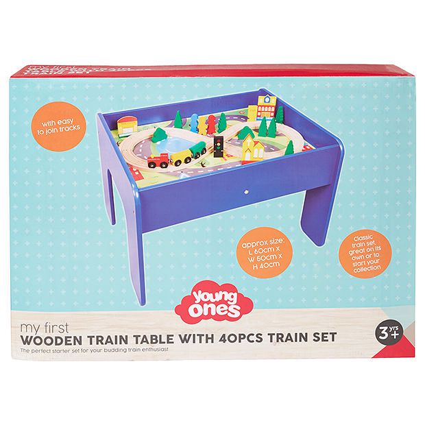 Young Ones My First Wooden Train Table Set | Target Australia Young Ones My First Wooden Train Table Set | Target Australia