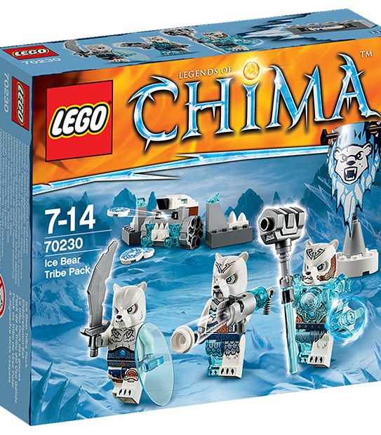 LEGO&reg; Legends Of Chima&trade; Ice Bear Tribe Pack 70230