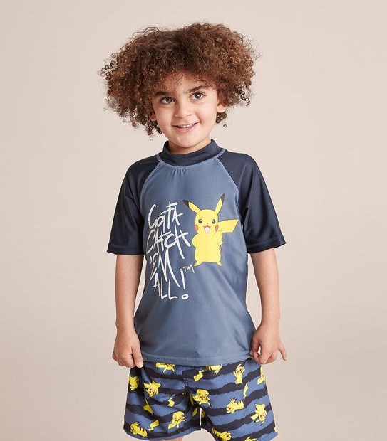 Pokemon Swim Rash Vest
