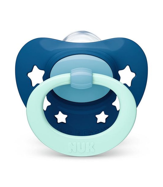 NUK Signature Silicone Soother - 2 Pack - 6-18months - Assorted*
