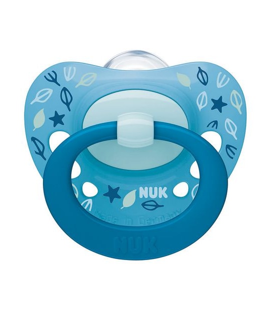 NUK Signature Silicone Soother - 2 Pack - 6-18months - Assorted*