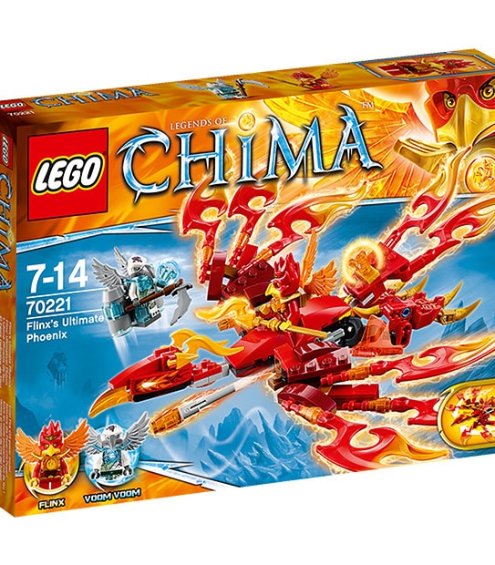 LEGO&reg; Legends Of Chima&trade; Flinx’s Ultimate Phoenix 70221