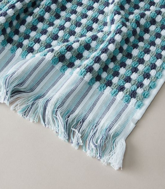 Pom-Pom Terry Bath Towel