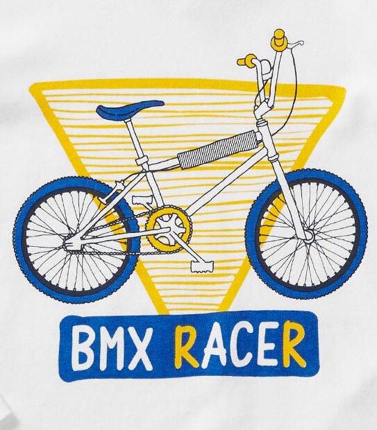 Long Sleeve BMX Racer T-Shirt