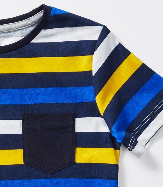 Short Sleeve Stripe T-Shirt