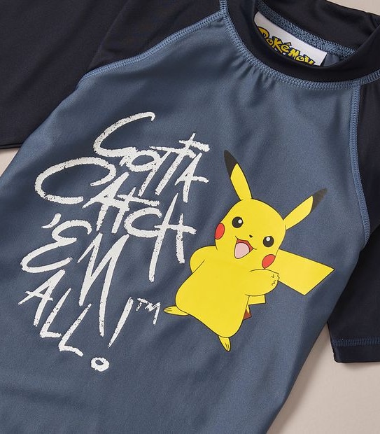 Pokemon Swim Rash Vest