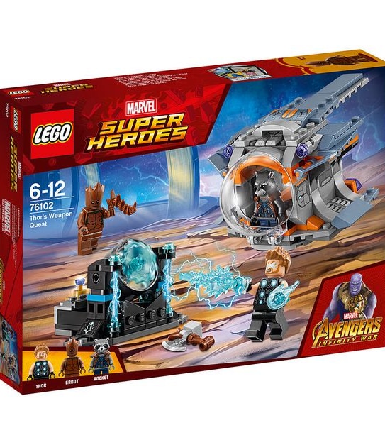 LEGO&reg; Marvel Super Heroes Thor’s Weapon Quest 76102