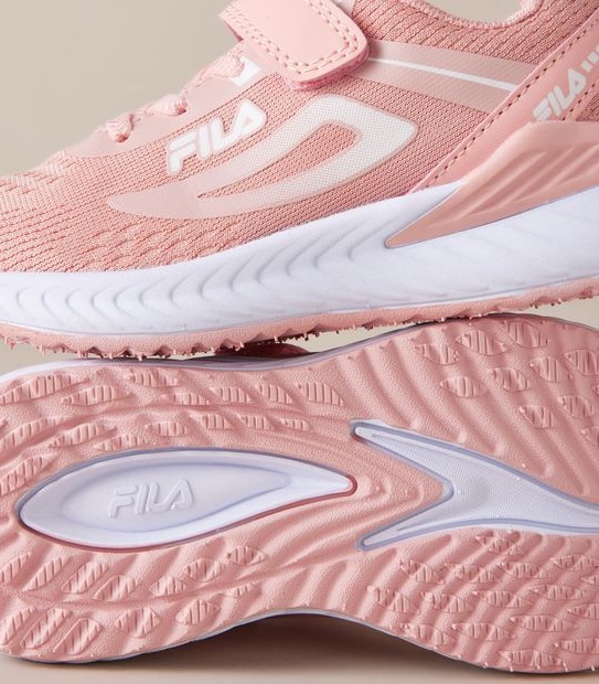 Kids Junior Fila Lesi strap Sneakers