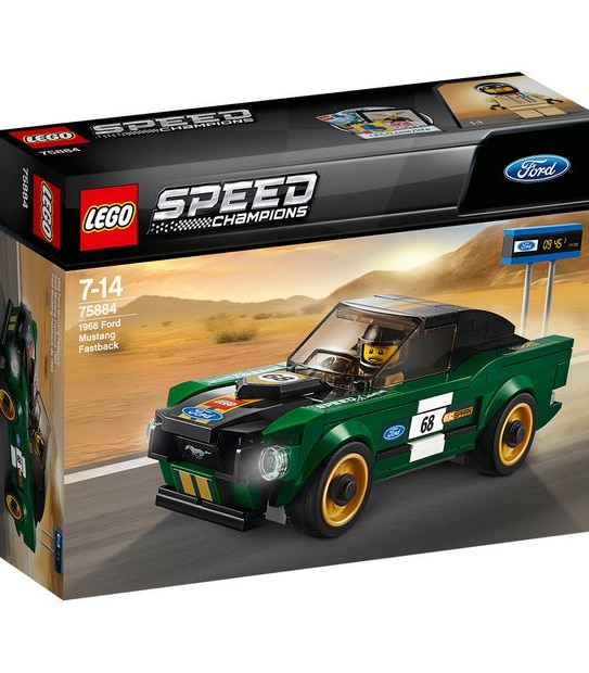 LEGO&reg; Speed Champions 1968 Ford Mustang Fastback 75884