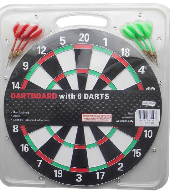 Dartboard + 6 Darts