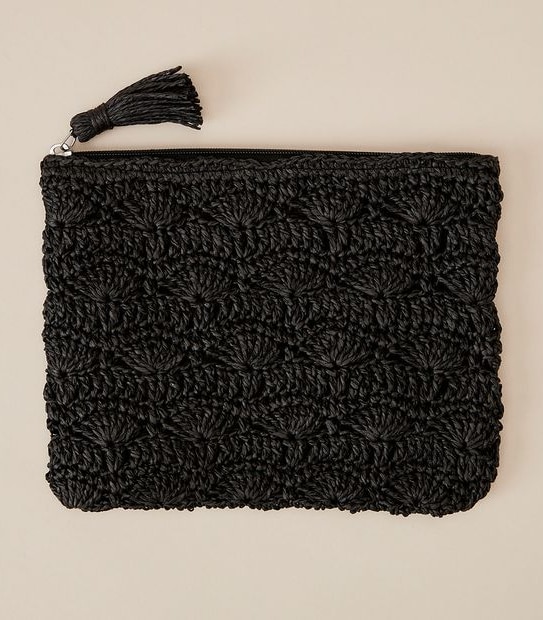 Woven Clutch Bag