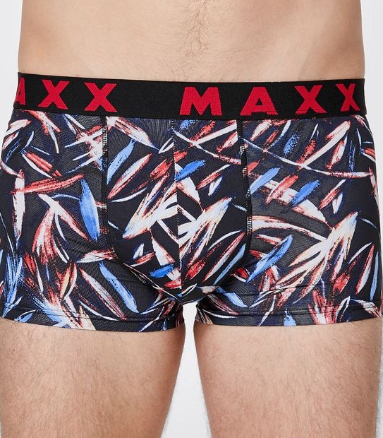Maxx 3 Pack Microfibre Trunks - Folage Print
