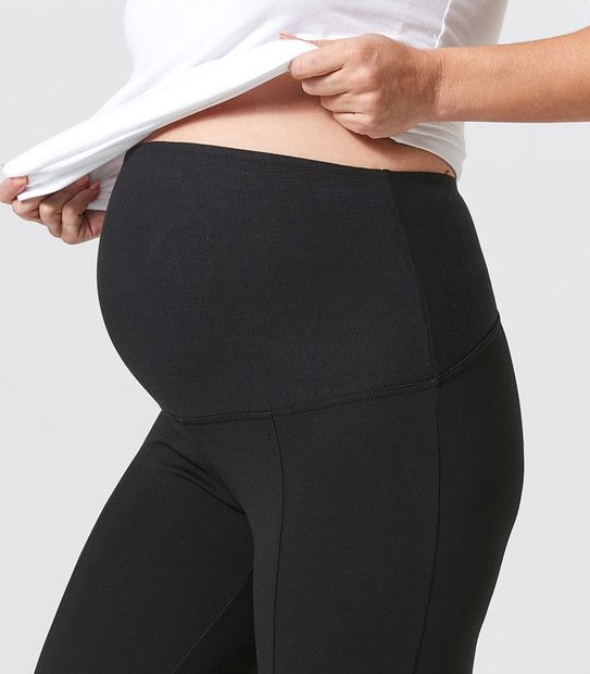 Maternity Over The Belly Ponte Leggings