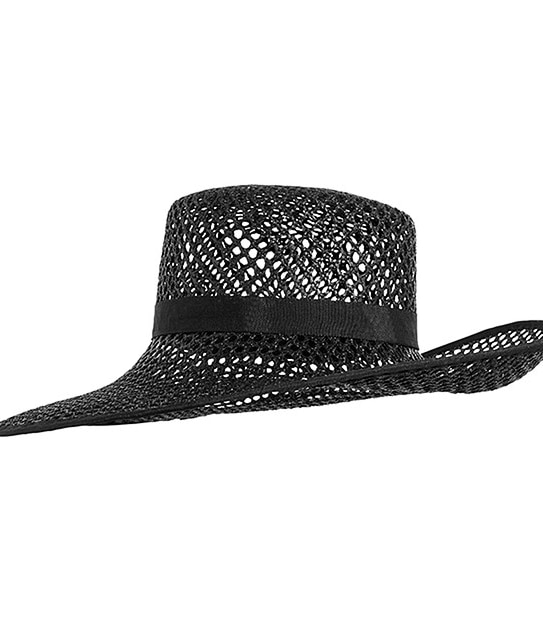 Stacey Lacey Hat - Black