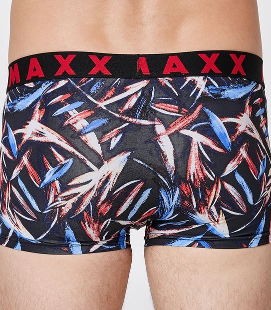 Maxx 3 Pack Microfibre Trunks - Folage Print