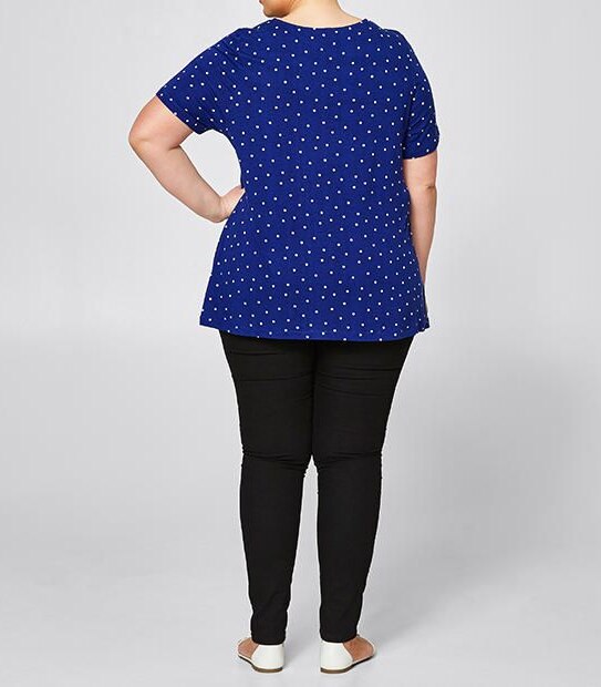 Belle Curve Pleat Front T-Shirt 2 of 3