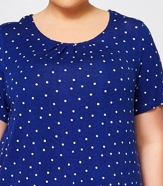 Belle Curve Pleat Front T-Shirt 3 of 3