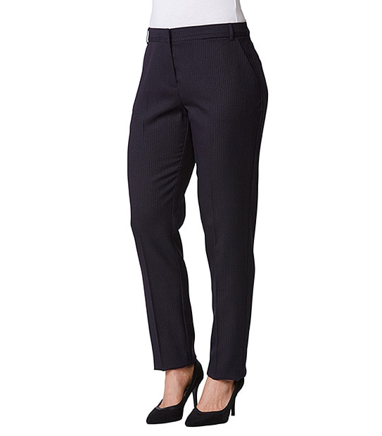 Pinstripe Slim Leg Pants - Navy | Target Australia